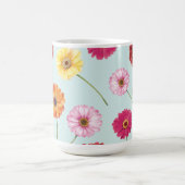 Mug Gerbera,pink,red,orange,yellow  (Centre)