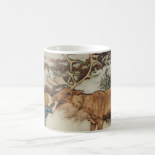 Mug Gerda Vintage et les rennes par Edmund Dulac