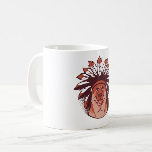 Mug german shepherd (Devant gauche)