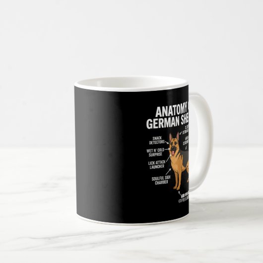 Mug German Shepherd  (Devant droit)