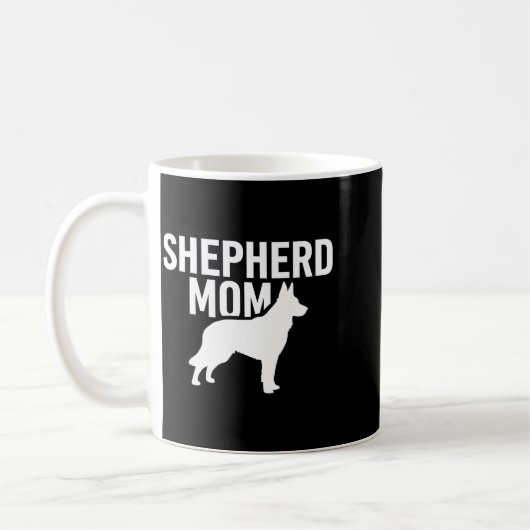 Mug German Shepherd Art For Women Girls German Shepher (Gauche)