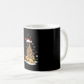 Mug German Shepherd Christmas Dog Light Ugly (Devant droit)