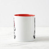 Mug German Shepherd Christmas – Festive Dog (Centre)