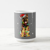 Mug German Shepherd Dog Tree Christmas Sweater Xmas Do (Centre)