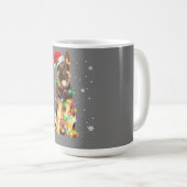 Mug German Shepherd Dog Tree Christmas Sweater Xmas Do (Devant droit)