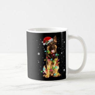 Mug German Shepherd Dog Tree Christmas Sweater Xmas Do