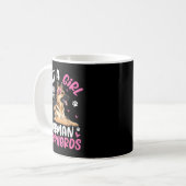 Mug German Shepherd Shirt For Girls Women German Sheph (Devant gauche)