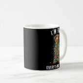 Mug German Wirehaired Inter I'm Fine Everything Is Fin (Devant droit)