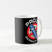 Mug Germaphobe Cadeaux Hommes Femmes Enfants Drôle Ger (Devant droit)