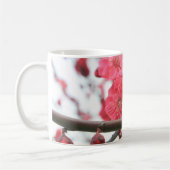 Mug germination rose printanière de la fleur de prune (Gauche)