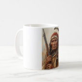 Mug Geronimo Indian Chief Warrior Portrait (Devant gauche)