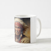 Mug Geronimo Portrait du chef guerrier indien (Devant droit)