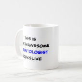 Mug gérontologue, génial (Devant gauche)