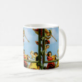 Mug Gerrit Van Honthorst Groupe Musical Balcon Art (Devant droit)