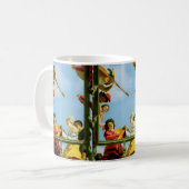 Mug Gerrit Van Honthorst Groupe Musical Balcon Art (Devant gauche)