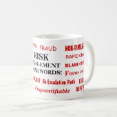 Mug Gestion des risques Jouer des mots Pet Peeves Hate (Devant droit)