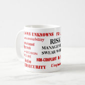 Mug Gestion des risques Jouer des mots Pet Peeves Hate (Devant gauche)