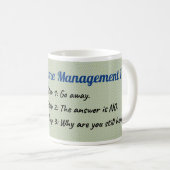 Mug Gestion du temps 101 (Devant droit)