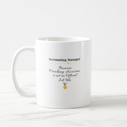 Mug Gestionnaire comptable (Gauche)
