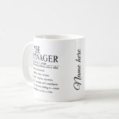 Mug Gestionnaire de cas (Devant gauche)
