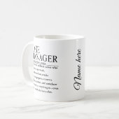 Mug Gestionnaire de cas (Devant gauche)