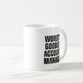 Mug Gestionnaire de compte Goodest Comptable Funny (Devant droit)