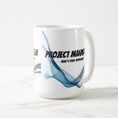 Mug Gestionnaire de projet Quelle est votre aquarelle  (Devant droit)