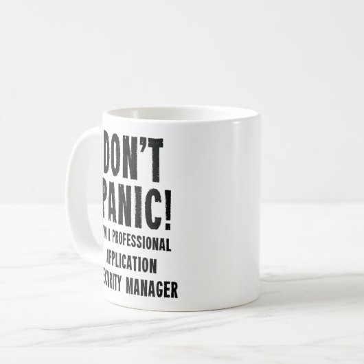 Mug Gestionnaire de sécurité d'application (Devant gauche)