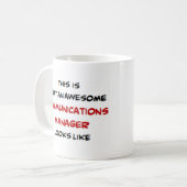 Mug gestionnaire des communications, génial (Devant gauche)