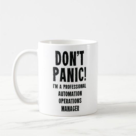 Mug Gestionnaire des opérations d'automatisation (Gauche)
