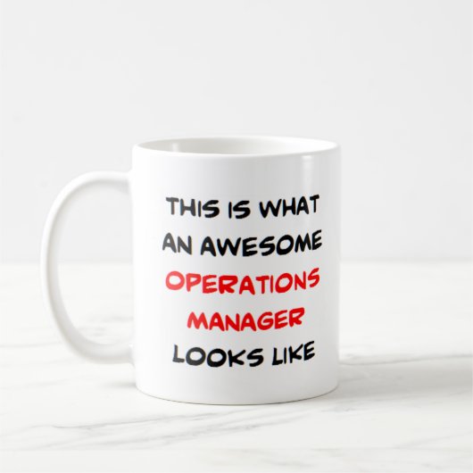 Mug gestionnaire des opérations, génial (Gauche)