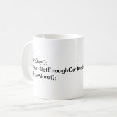 Mug Gestionnaire d'exceptions de café (Devant gauche)
