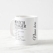 Mug Gestionnaire d'expédition (Devant gauche)