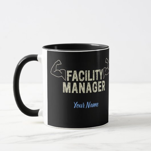 Mug Gestionnaire d'installation ou Janvier et cadeau d (Gauche)