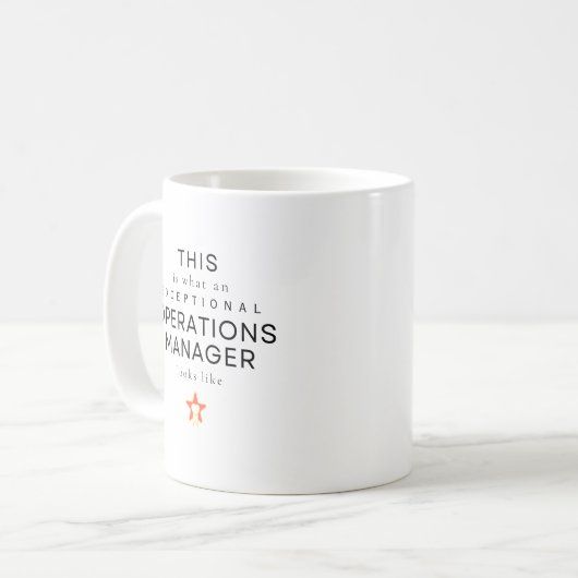 Mug Gestionnaire d'opérations (Devant gauche)