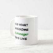 Mug gestionnaire fp&a, génial (Devant gauche)