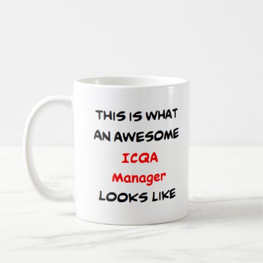 Mug gestionnaire icqa, génial (Gauche)