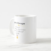 Mug Gestionnaire logistique (Devant gauche)