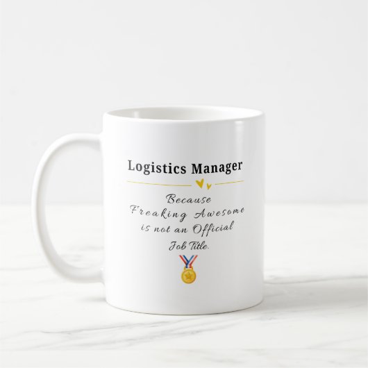 Mug Gestionnaire logistique (Gauche)