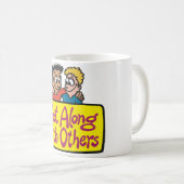 Mug Get Along With Others Friends Kindness and Unity (Devant droit)