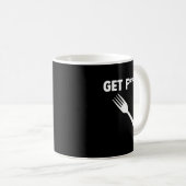 Mug Get Forked Funny Pun Satire Parody Humor Offensive (Devant droit)