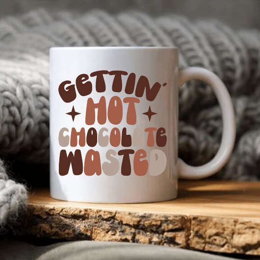 Mug Gettin Chocolat Chaud Gaspillé