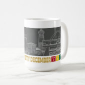 Mug Ghana Adinkra (Devant droit)