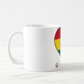 Mug Ghana Soccer Heart (Gauche)