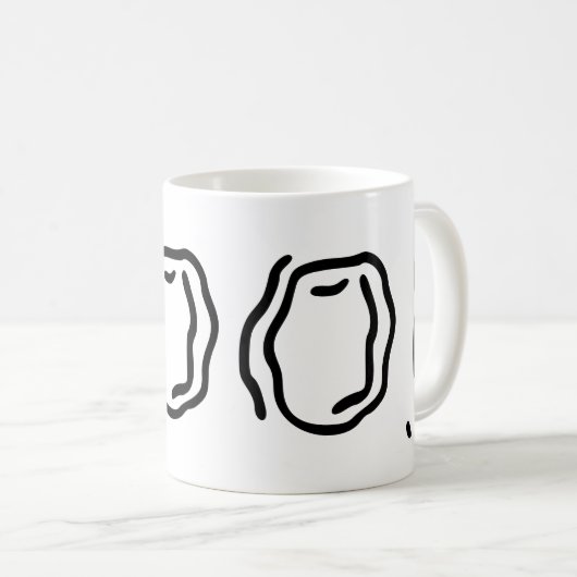 Mug Ghomajorité Boo ! (Devant droit)