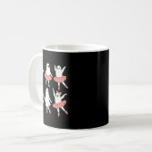 Mug Ghost Ballerina Ballet Dance Teacher Halloween Cos (Devant gauche)