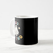 Mug Ghost Boo Je suis deux ans 2e anniversaire Enfants (Devant gauche)