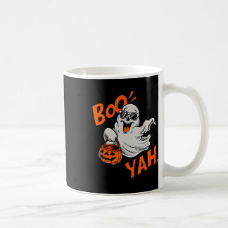 Mug Ghost Boo Yah Funny Chemise d'Halloween Éffrayante