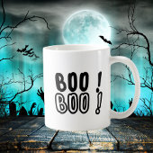 Mug Ghost d'Halloween mignon avec un Trick ou un trait