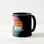 Mug Ghost Flamingo Funny Halloween (Devant droit)